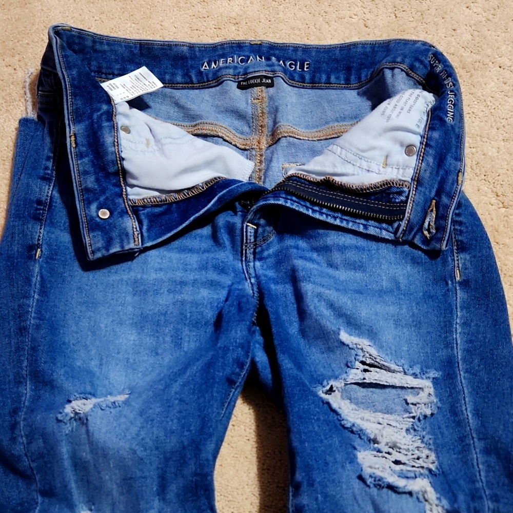 American Eagle super Hi -rise jegging